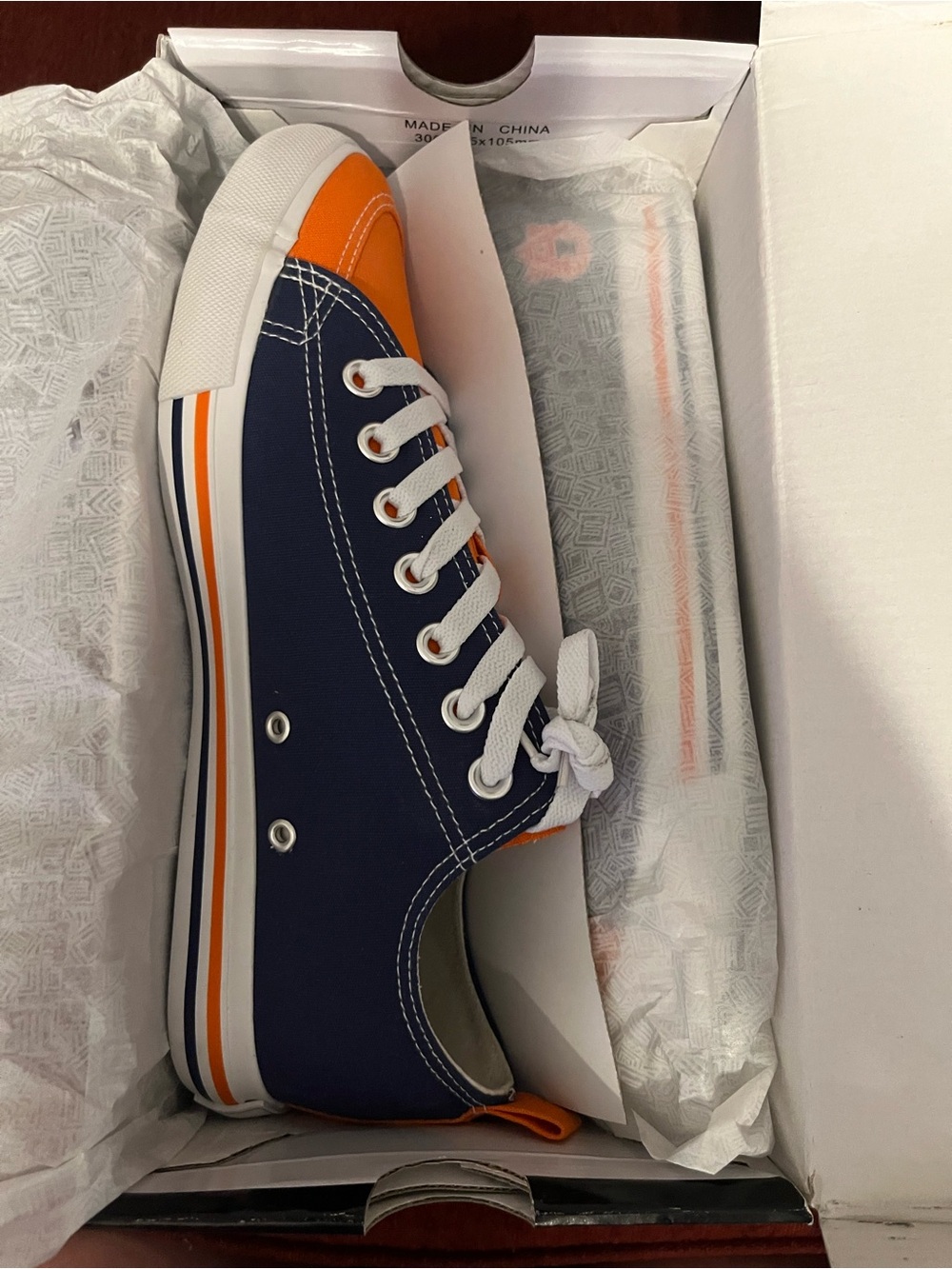 Auburn Canvas Sneakers - Picture 2 of 4